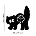 thumbnail image 3 of Wall Clock Wall Decoration Easy To Read Quiet Hanging Clock Acrylic Ornament For Bathroom Living Room Classroom Clock Digital Timer, 3 of 5
