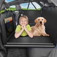 thumbnail image 1 of Funda de asiento de coche para perros URPOWER de piel sintética impermeable para coche, 1 of 7