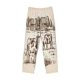 thumbnail image 4 of Balery Cows On The Farm print Men's Pajama Pants,Ultra Lightweight Pjs,Lounge Pant-Large, 4 of 9
