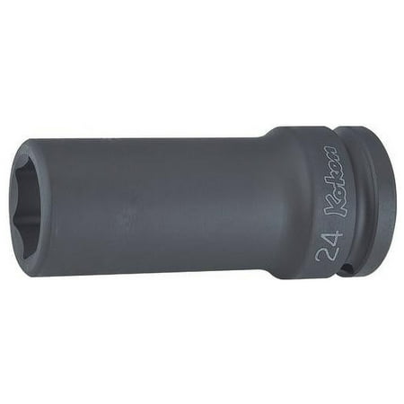 

Koken 16301M-16 3/4 Sq. Dr. Socket 16mm 6 point Length 100mm Thin walled