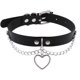 thumbnail image 1 of Trendy Punk Spike Rivet Leather Women Choker Bell Pentagram Harajuku Collar Necklaces Handmade Boho Gothic Girl Collier Jewelry, 1 of 5