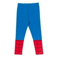thumbnail image 4 of Marvel Spider-Man Big Girls Peplum T-Shirt and Leggings Outfit Set, 4 of 5