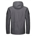 thumbnail image 3 of Little Donkey Andy Men's Waterproof Work Rain Jacket 12 Pockets Lightweight Outdoor Hiking Windbreaker Rain Coat Size XXL, 3 of 5