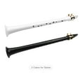 thumbnail image 2 of Saxophone de Poche Blanc Portable Mini Saxophone Clé de Petit Saxophone avec Sac de Transport Instrument à Bois, 2 of 7