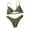Army Green, variant on VerPetridure Bathing Suit for Women 2 Piece Bikini Women Push-Up Padded Bra Beach Bikini Set Swimsuit Swimwear