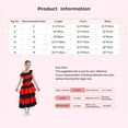 thumbnail image 7 of iiniim Kids Girls Spanish Flamenco Dress Tiered Ruffled Maxi Dance Skirt Belly Performance Costume Red 6, 7 of 7