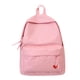 thumbnail image 2 of Bolsa Lindo corazón Mujeres Mochila Chica adolescente Viaje Hombro Mochila Mochila / Rosa Sywqhk Para Estrenar, 2 of 9