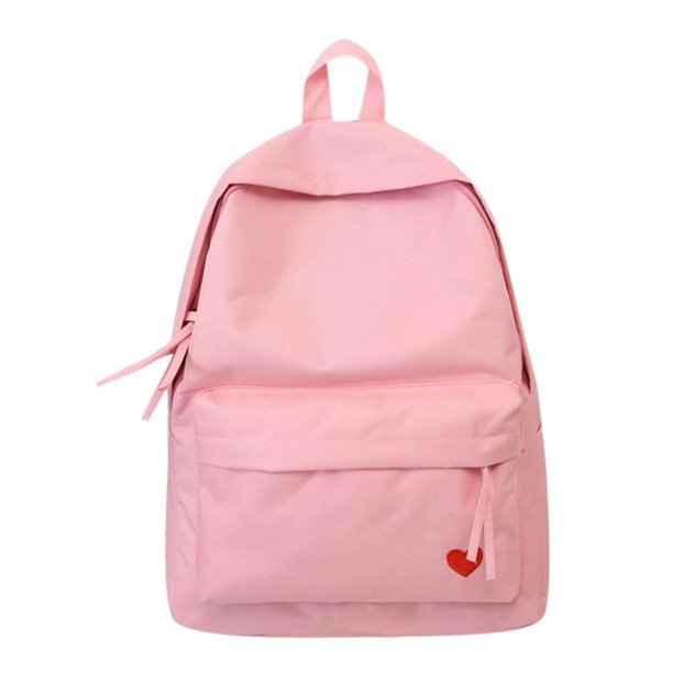 Bolsa Lindo corazón Mujeres Mochila Chica adolescente Viaje Hombro Mochila Mochila / Rosa JShteea Para Estrenar