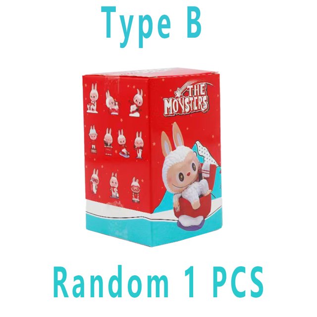 Caja ciega de la serie The Monsters Cola, figura de Labubu, caja misteriosa, colección de decoración, regalo de cumpleaños, novedad