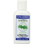 Eco-Dent Toothpowder Xtra-Brite - Fluoride Free - 2 oz