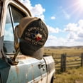 thumbnail image 4 of Gorra Trucker de la Bandera de Texas Vintage con Malla Negra Lavada en la Parte Trasera, Gorra de Béisbol Ajustable para Hombres y Mujeres, 4 of 6