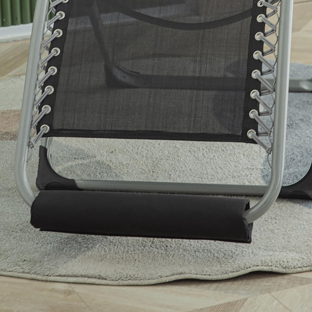 Cojín para reposapiés reclinable plegable shamjiam acolchado para silla de Camping 51x24cm