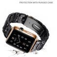 thumbnail image 3 of Compatible con Apple Watch Strap 38-40 mm / 42-44 mm Series 5/4/3/2/1, accesorio de correa de reloj de reemplazo de correa de resina delgada Xemadio 2033262-4, 3 of 9