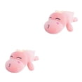 thumbnail image 1 of Vogacara Almohada de dinosaurio Juguete de peluche Muñeco de peluche Sofá Novia multicolor Oficina Accesorios para el hogar Abrazo Dormir Rosa Type1 NO1, 1 of 6
