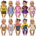 thumbnail image 1 of Windolls 10 Sets 14-16 Inch Baby Doll Clothes Dress Outfits Headbands Accessories fits New Born 43cm Baby Doll, 15 inch Baby Doll, 18 Inch Doll, 1 of 5