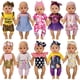 thumbnail image 1 of Windolls 10 Sets 14-16 Inch Baby Doll Clothes Dress Outfits Headbands Accessories fits New Born 43cm Baby Doll, 15 inch Baby Doll, 18 Inch Doll, 1 of 5