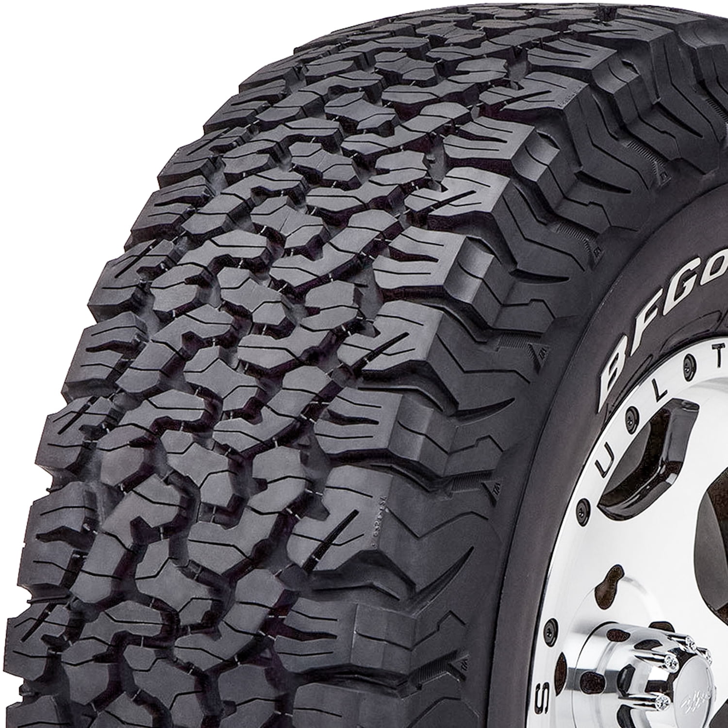 BFGoodrich All-Terrain T/A KO2 LT 265/70R17 112/109S C 6 Ply AT A/T Tire Fits: 2017 Chevrolet Silverado 1500 WT, 2014-15 Chevrolet Silverado 1500 WT