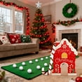 thumbnail image 3 of BESTSKY Christmas Golf Game Set,Gingerbread Golf House Goal with Candy Cane Portable Mini Golf Course Set,Christmas Party Game Gift Idea for Home Office Gingerbread Golf Game, 3 of 7