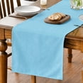 thumbnail image 1 of Mode Light Brown Table Runner, Seasonal Fall Washable Kitchen Dining Table Decoration for Home Party Decor 13x72 Inch, 1 of 14
