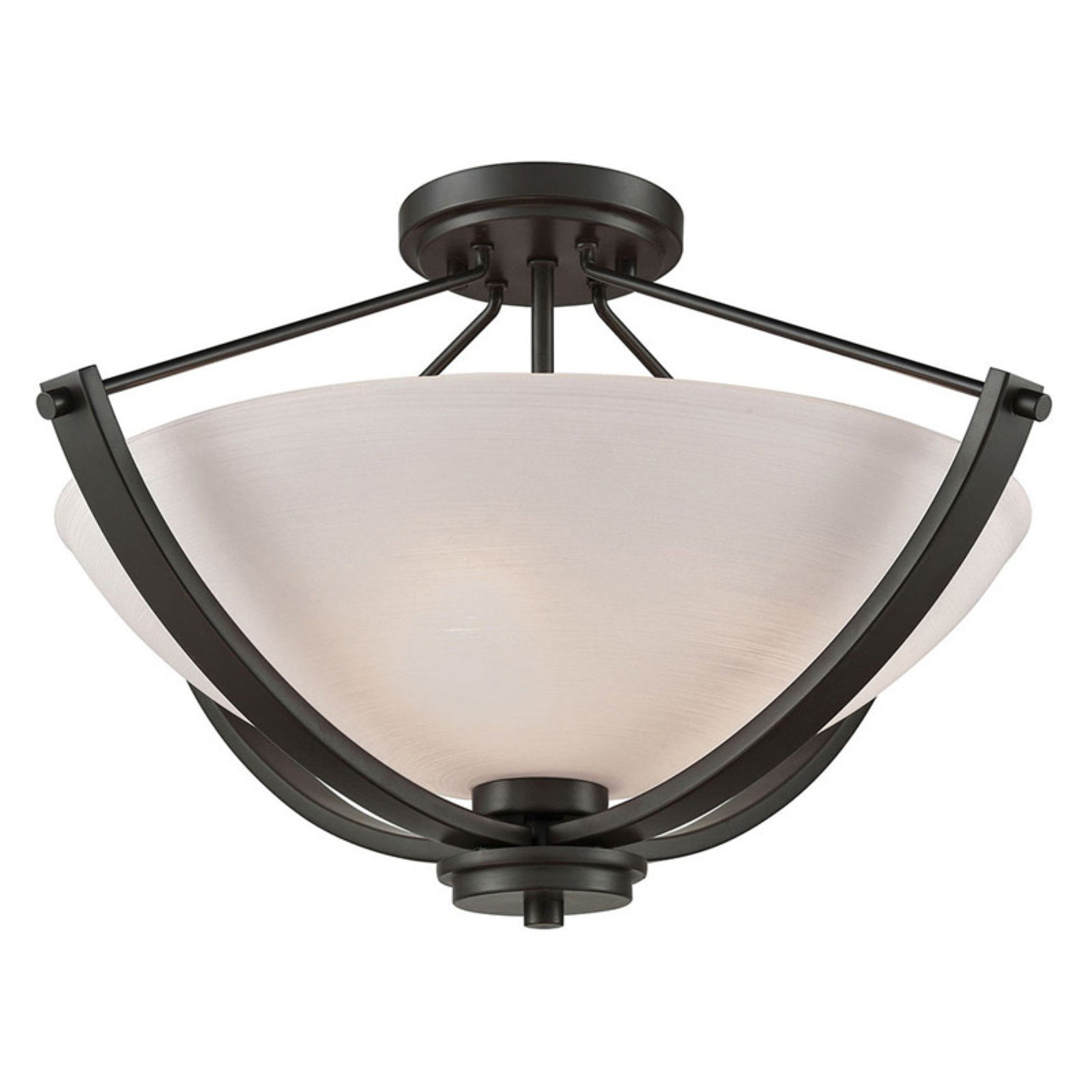 Thomas Lighting Casual Mission Semi Flush Mount Light Walmart Com