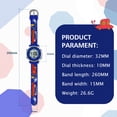 thumbnail image 7 of A ALPS Kids Watches 3D Cartoon Wristwatch for Girls Boys Digital Waterproof Wristwatch with 7 Color Lights Birthday Christmas Gift for Kids Ages 3-12, 7 of 7