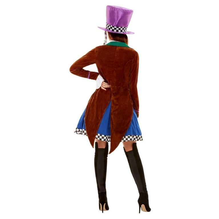 Mad Hatter Costume Adult Multi Mad Hatter Costume Adult Multi