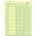thumbnail image 2 of NATIONAL Analysis Pad, 4 Columns, Green Paper, 11 x 8.5" 50 Sheets (45604), 2 of 2