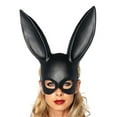 thumbnail image 3 of Rabbit Ears  Half Face Environmental Protection PVC Masquerade  for Parties Costume, 3 of 8