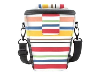 USA GEAR QTL Portable DSLR Camera Case Bag, Striped