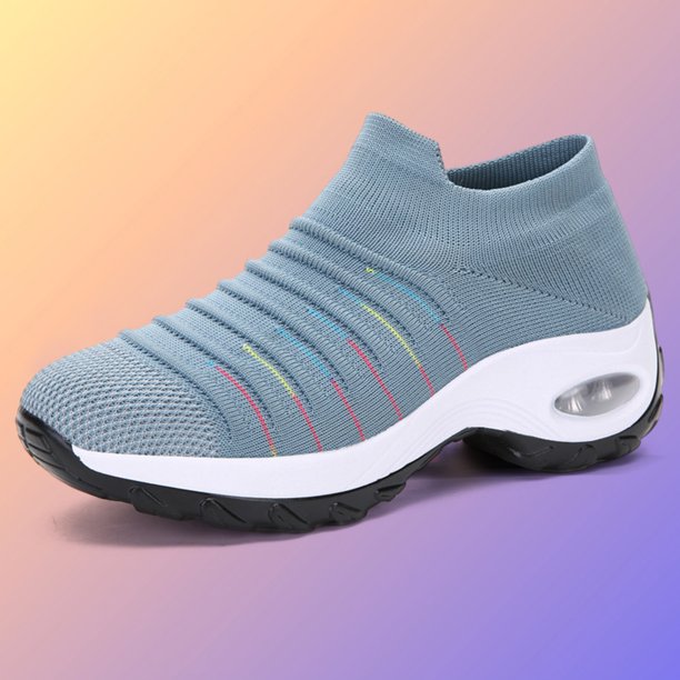 Zapatos casuales de mujer Air Cushion Light Hockproof para verano (39 azul) Wdftyju Tenis De Mujer Tenis De Hombre