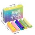 thumbnail image 3 of EGNMCR Home Office Furniture Triangular Sandwich Eraser Set Clean-Erasing Eraser Without Traces And Shapeless Eraser Student Stationery Gift Rubber Eraser Set, 3 of 7