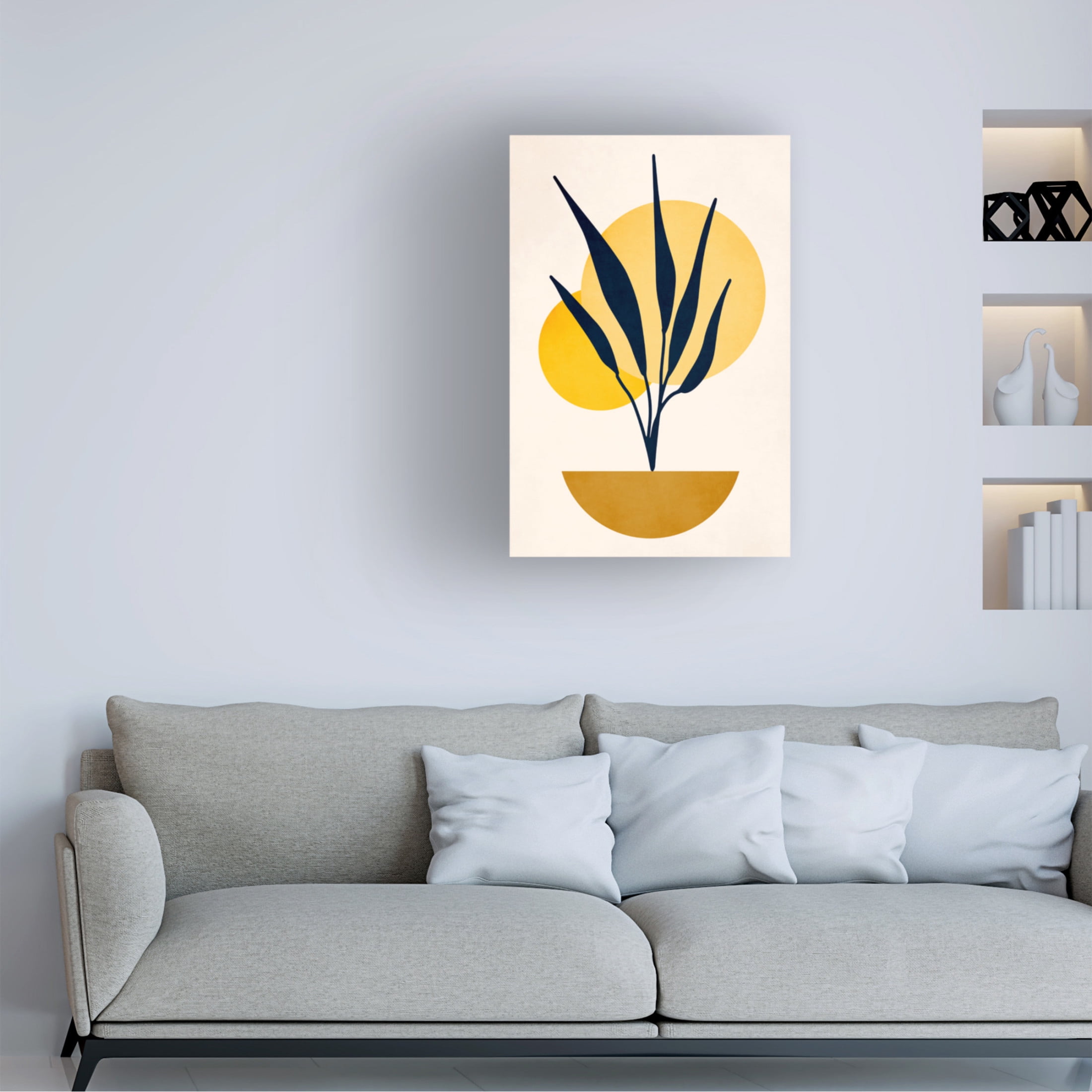 Trademark Fine Art Kubistika Copenhagen 1978 Study No.5 Canvas Wall Art