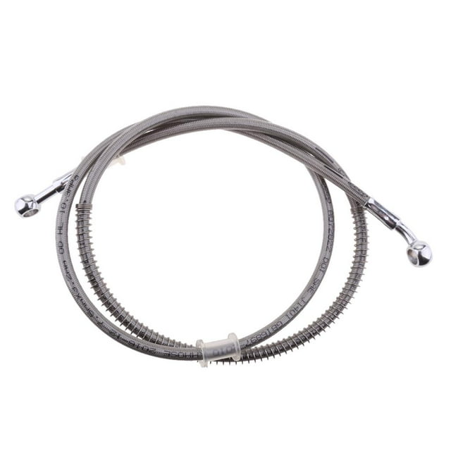 Almencla 150cm Universal Motorcycle Motorbike Brake Braided Hose Line Pipe