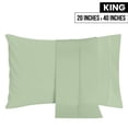 thumbnail image 2 of Fundas de almohada Utopia Bedding King de 50 x 100 cm, 2 unidades, microfibra, 2 of 7