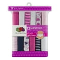 thumbnail image 4 of Fruit of the Loom Underwear Assorted Cotton Hipster Panties, 12 Pack Sizes 4 - 14, 4 of 5