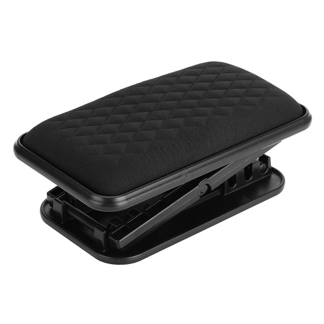 Soporte Universal de Reposabrazos Ajustable Para El Automóvil, Cojín de Almohadilla de Codo de Fatiga Izquierda, Accesorios de Confort de ABS PU para Conductores, Negro, Negro, Negro,