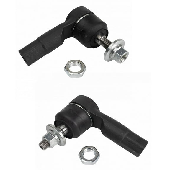 TRQ Front Outer Tie Rod Set Fits Select 2014-2018 Jeep Cherokee