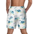 thumbnail image 2 of Rocae Sea Turtle for Men's Swim Trunks Quick Dry With Two Side Pockets and One Lined Patch Pocket, 2 of 9