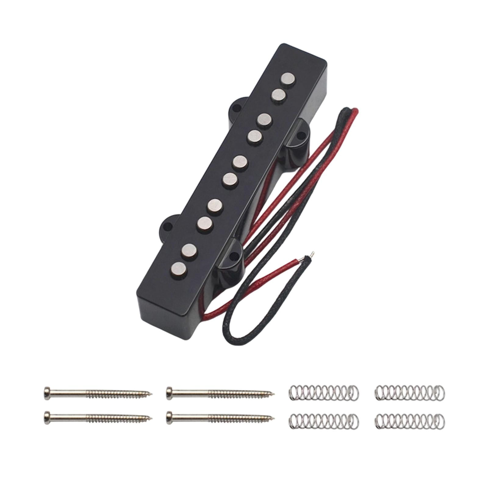 Electric Bass Pickup Music Instrument Accessory Preamp Amplifier Open Back Design for Five String Performers