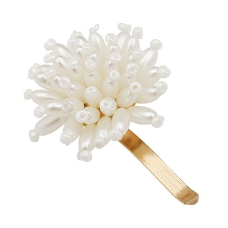 Pearl Hair Clips For Women Girls Artificial Pearl Decorative