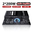 thumbnail image 1 of BT-998 Hifi Home Digital Amplifiers Car Bass Power Bluetooth Amplifier FM USB SD Radio For Subwoofer Speakers DC12V ,Scalable Fun, 1 of 7