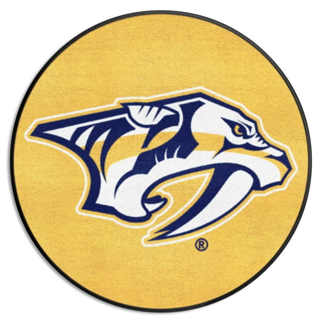 Sports Licensing Solutions, LLC 15583 NHL - Nashville Predators Puck Mat 27" diameter