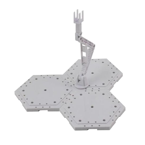Organizador de Estantes de Plástico para Soporte de Exhibición de Modelo 1: 144 RG Blanco CUTICAT Rack de exhibición de figuras de acción