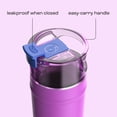 thumbnail image 5 of Bubba Water Bottle, 24 Oz, Stainless Steel, Vacuum Insulated Leakproof, DualSip 2-Way Lid, Moodbooster, 5 of 10