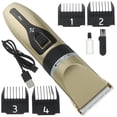 thumbnail image 1 of OULII 1 Set Professional Barber Equipment Haircut Body Hair Set for Barber Salon Use Golden, 1 of 7