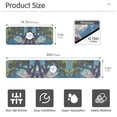 thumbnail image 3 of Yayeee Faucet Mat for Kitchen Sink 30" Diatomite Long Splash Guard Pad, Blue Tree, 3 of 7