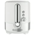 thumbnail image 2 of BLACK+DECKER 2-Slice Extra-Wide Slot Toaster, White, TR2200WSD, 2 of 6