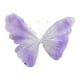 thumbnail image 1 of Adorno decorativo gigante de mariposa artificial para manualidades, decoración de bodas y mucho más. Degradado morado claro, 1 of 9