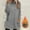 Grey, variant on Sweatshirts for Women Turtleneck Sweater Tunic Pullover Tops (White XXXXXXS)