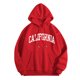 thumbnail image 2 of Gibobby Túnica de moda Sudadera con capucha con estampado de letras de casual para mujer Sudadera con cordón gráfico Sudadera de muy buen gusto （Rojo， XL), 2 of 3